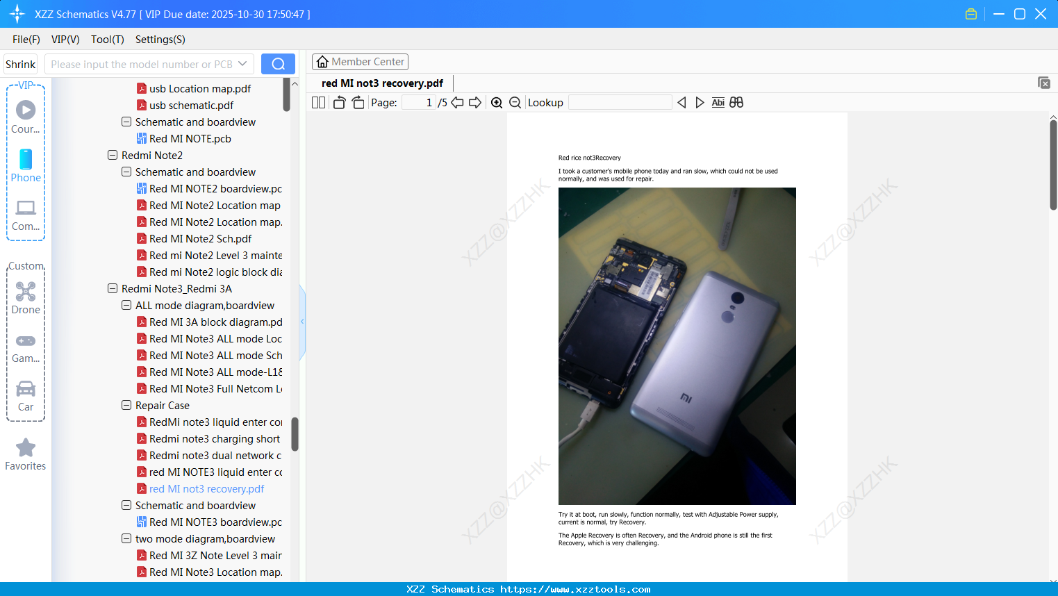 Xiaomi Redmi Not3 Recovery